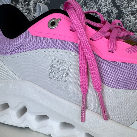 LOEWE x On Running Cloudtilt 2 Athletic Sneakers size 8 EU39 Pink White Shoes - Picture 9 of 11
